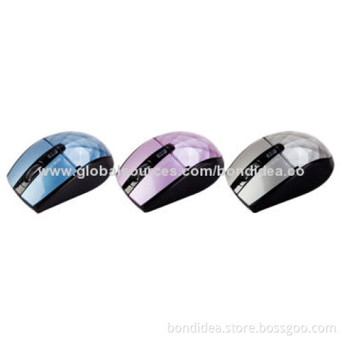 Wireless Mouse with Special High-resolution, 2.4GHz Wireless